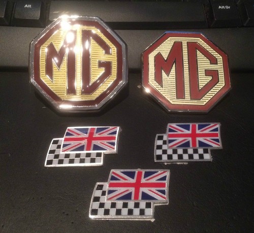 Hatch badge set front - mg, zs