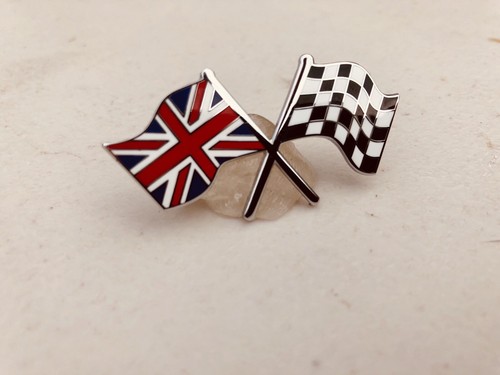 Cross flag badge - badge, quality