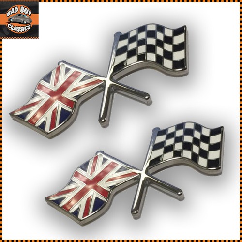 Chequered flag union jack - /,