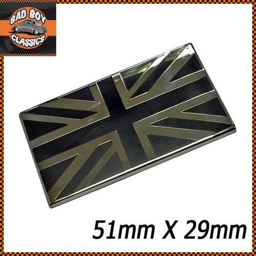 Stylish black chrome union - black,