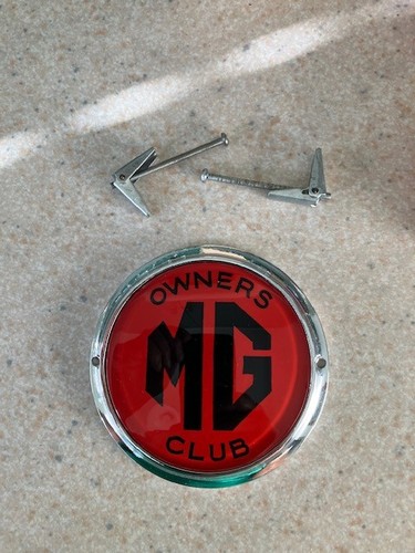 Owners club grill badge - grill, in