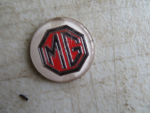 Gear knob badge - mg,