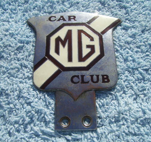 Vintage 1930s car club - vintage, mg